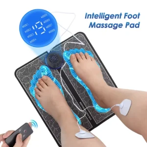 Masseur de pieds Intelligent EMS, micro courant, charge portable, massage par impulsion, coussin de pied