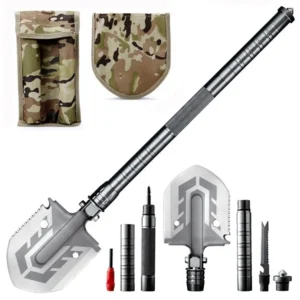 Outdoor Multifunctional Folding Shovel Spade Emergency Survival Camping Shovel
